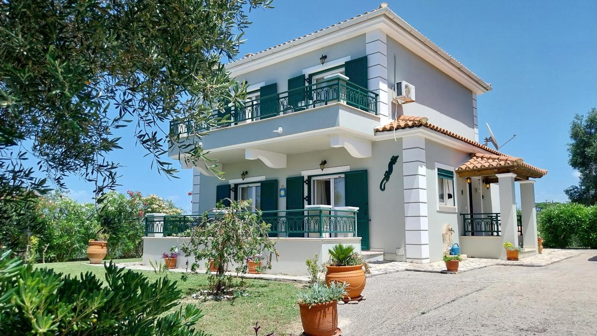 Villa Gecko, Arillas Kavvadades Kültér fotó